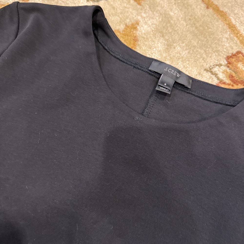 Jcrew black Crew Neck Short Sleeve Tee